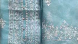 Elegant Embroidered Unstiched Suit