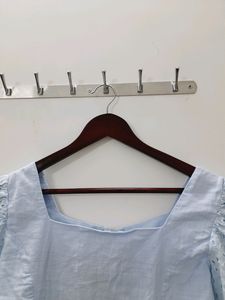 Shein Sky Blue Top