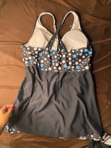 padded swim dress