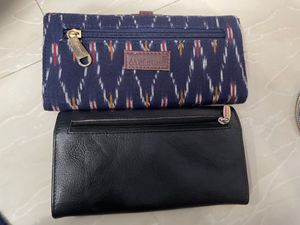 Combo Of Two Purse Balck And Blue