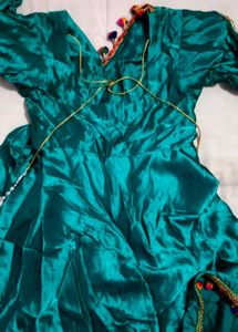 Teal Ethnic Kurta Set