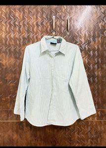 PintrestyStriped Shirt For Women