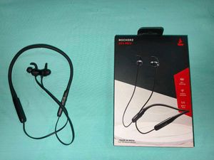 BOAT NEO ROCKERZ Black Wireless Earphones