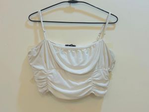 Pinteresty White Prom Top