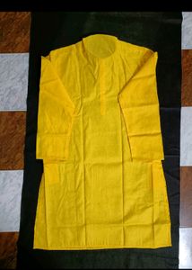 Men&#39;s Yellow Kurta