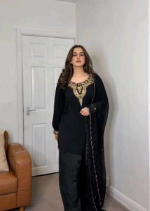 New Standard Siraak Dress full Embroidery work Dre