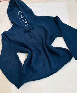 🎁Buy1 Get1 Free Oversized Blue Hoodie Sweater E