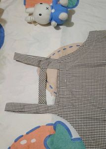 Gingham Pinafore for women