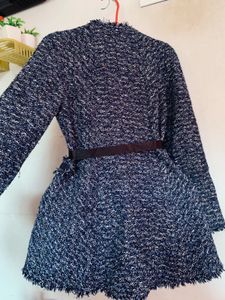 Chic Tweed Style Coat