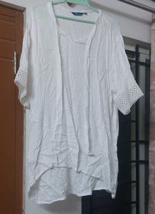 White Long Top