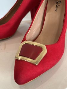 Party Wear Brand New Welvet Heel