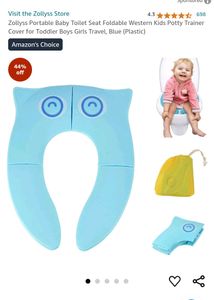 Portable Baby Toilet Seat Foldable Western cover