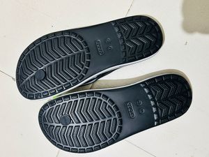 Original Branded Crocs Black Flip Flops  For Men