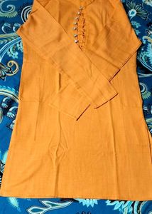 ELEGANT ORANGE KURTA 🧡