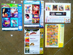 📀Bollywood and Hollywood movies (DVD) Casts.