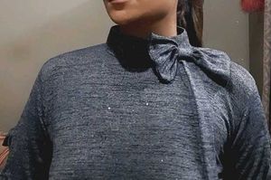 New Shimmer Grey Top