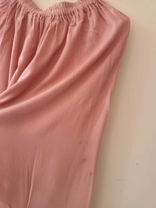 Chikankari Peach Suit