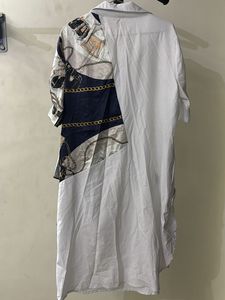 Pretty White Shirt Dress