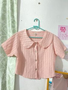 Korean Cute Pink Top