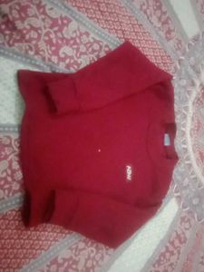 Red Pullover Sweater