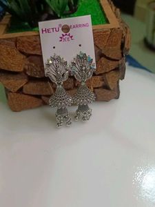 Oxidised Earrings