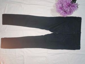 Distressed Black Jeans