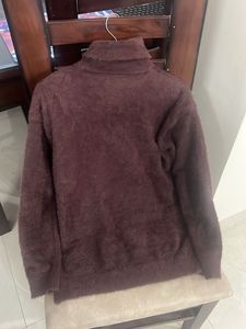 Plush Turtleneck Sweater