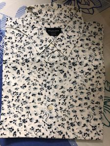 White Printed Shirt for Men