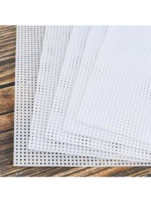 6 Pcs Cross Stitch Canvas Sheet 🫶🏻🙈💕💕🙈🫶🏻