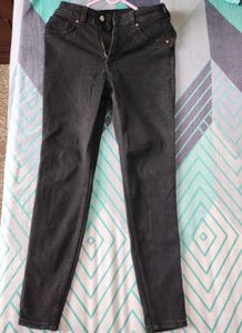 Faded Black Skinny Jeans