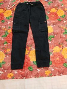 Boys' Navy Cargo Pants