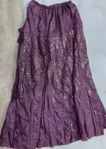 Lavander Long Skirt