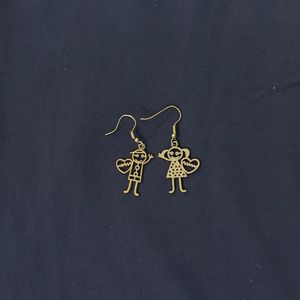 Statement Mismatched Love Earrings