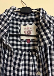 Gingham Checked Shirt