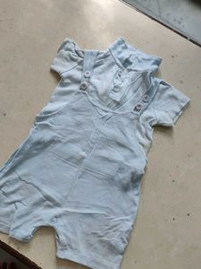 Cute Baby Blue Romper