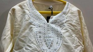 Floral Embroidered Tunic Top