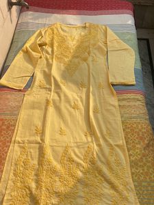 Pure Cotton Lucknowi Kurti