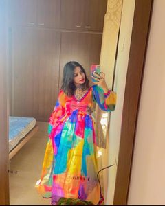 Alia Cut Organza Suit With Pant