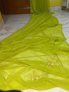 Special Green Saree