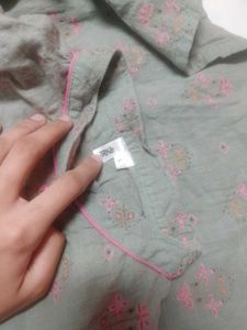 AKS Pista green kurta 💚