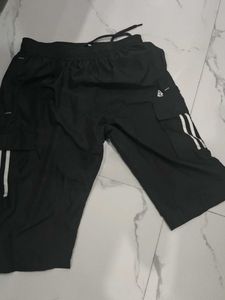 Black Cargo Shorts