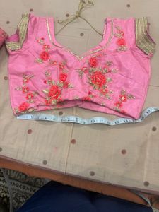 Pink Elegant Lengha And Dupatta