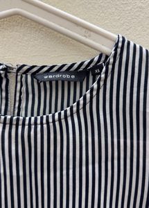 Striped Bell Sleeve Top