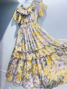 Floral Ruffle Dress