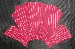 women 2 way wear crop top