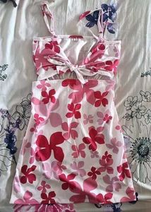 Floral Bodycon Mini Dress🌸