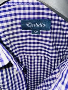 Gingham Button-Down Shirt