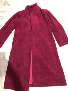 Ultrasued Trench Coat