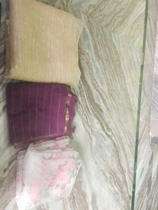 Saree Fabrics - set of 3