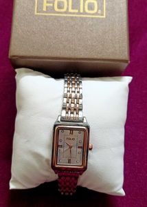 Folio Two-Tone Ladies Watch